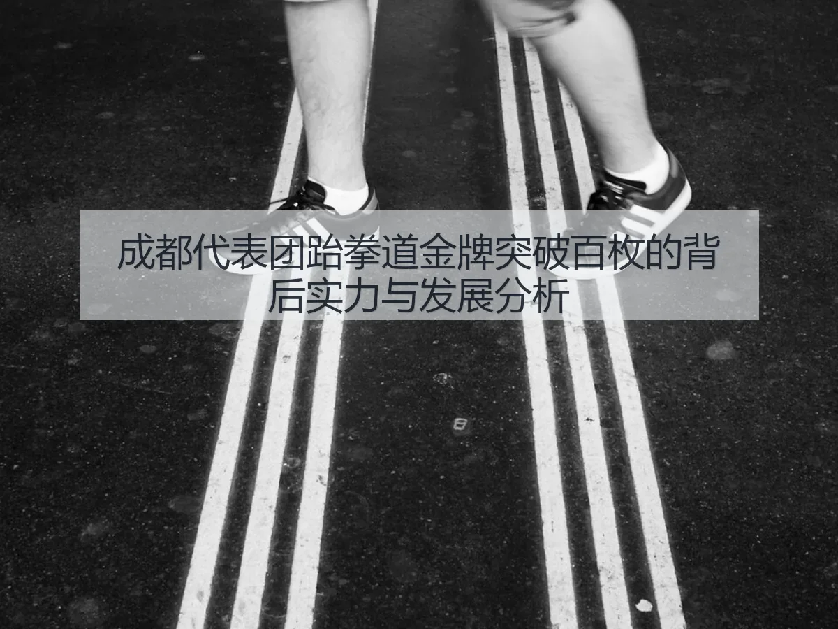 成都代表团跆拳道金牌突破百枚的背后实力与发展分析